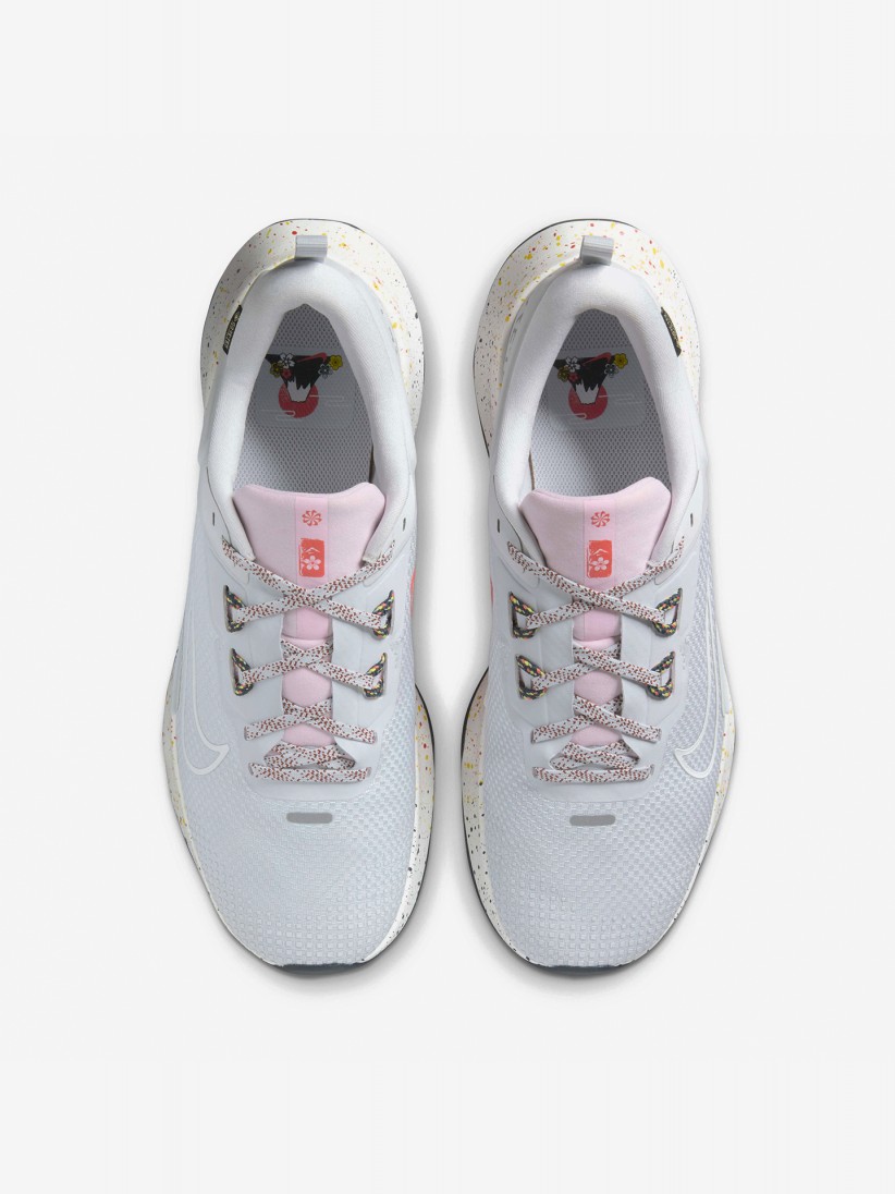 Sapatilhas de Trail Nike Juniper Trail 2 GORE-TEX Cinzentas e Rosa Para Homem