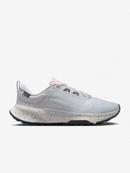 Sapatilhas de Trail Nike Juniper Trail 2 GORE-TEX Cinzentas e Rosa Para Homem