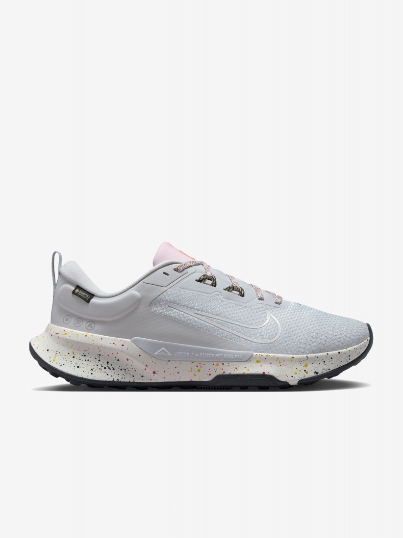 Sapatilhas de Trail Nike Juniper Trail 2 GORE-TEX Cinzentas e Rosa Para Homem