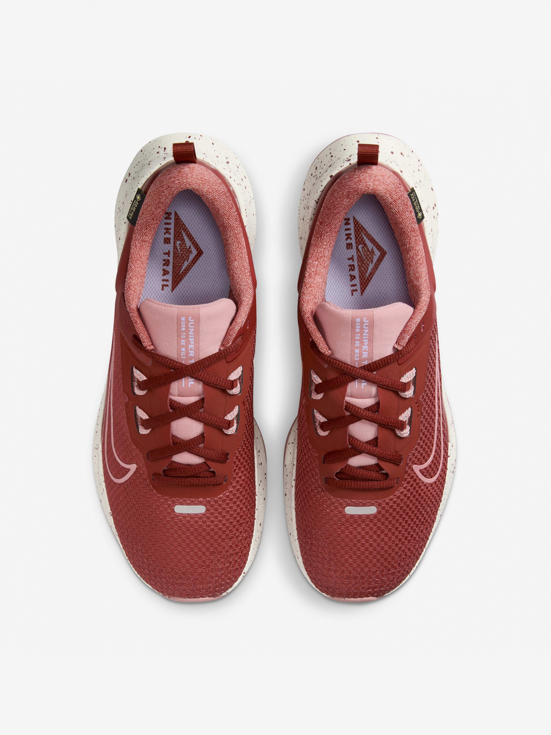 Nike Juniper Trail 2 GORE-TEX Red and Pink Trail Trainers For Women