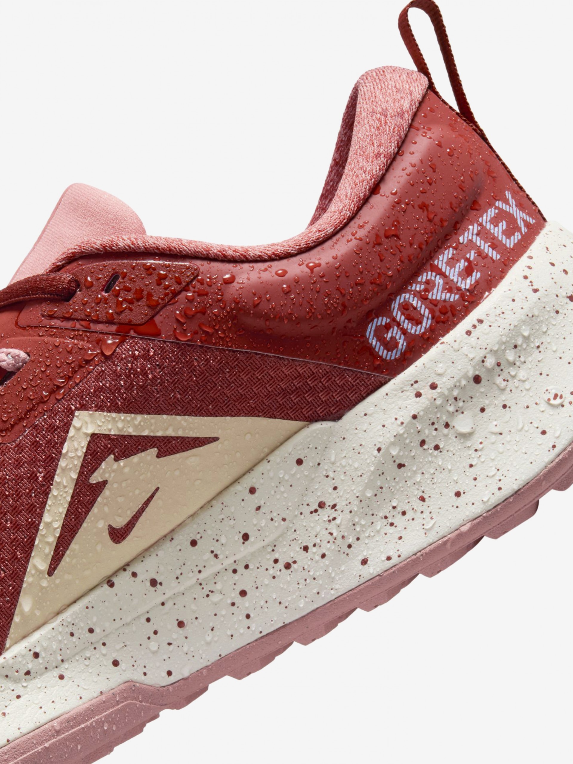 Nike Juniper Trail 2 GORE-TEX Red and Pink Trail Trainers For Women