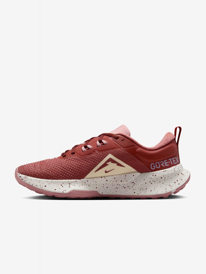 Sapatilhas de Trail Nike Juniper Trail 2 GORE-TEX Vermelhas e Rosa Para Mulher