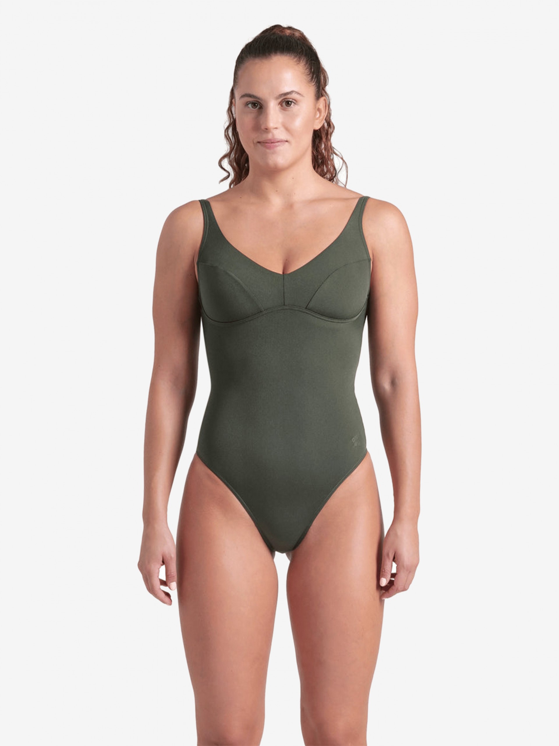 Fato de Banho Arena Victoria Solid Verde