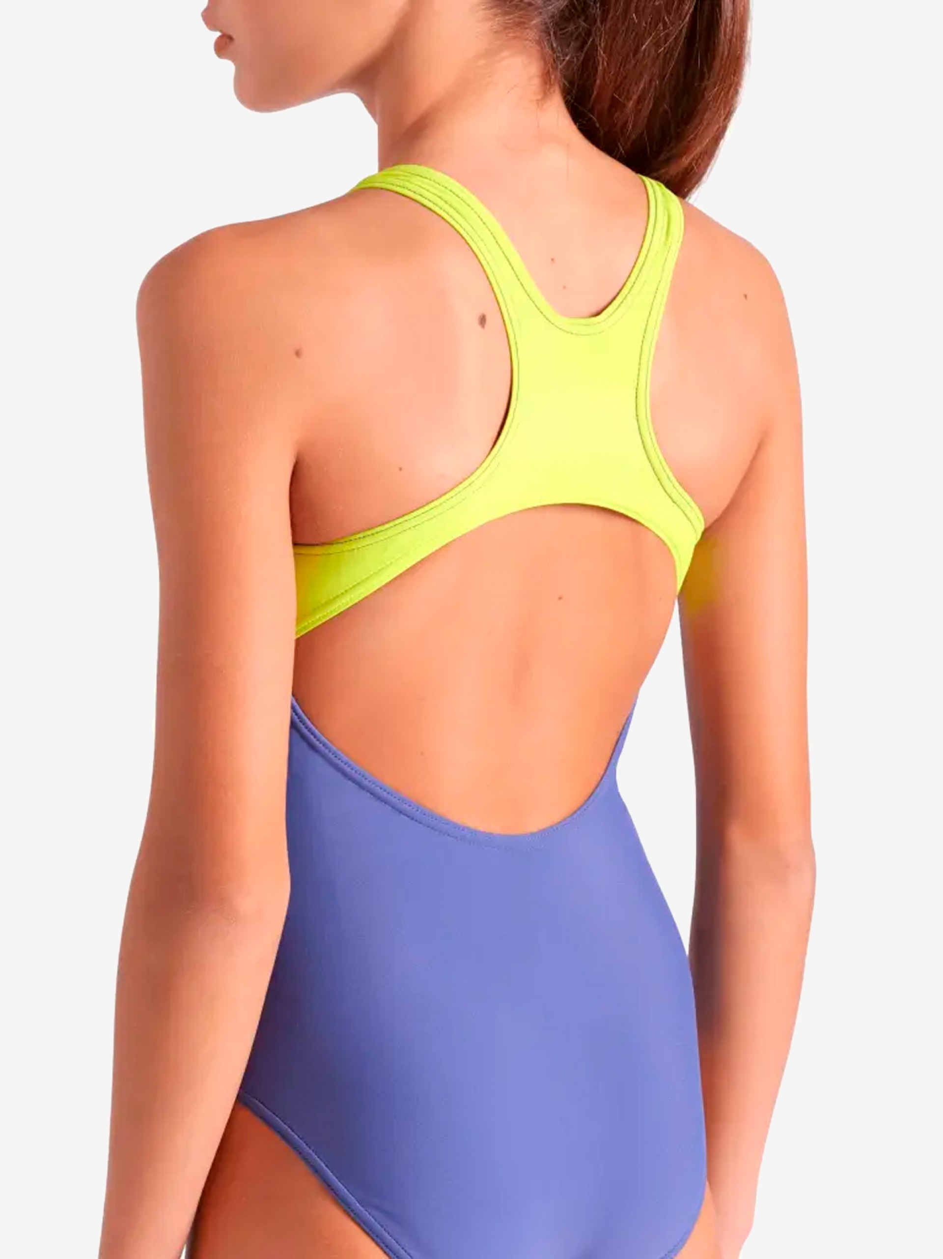 Fato de Banho Arena Dim Light Kids Roxo e Verde