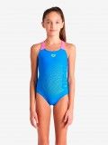Fato de Banho Arena Dim Light Kids Azul e Rosa