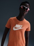 T-shirt Nike Sportswear Essentials Logo Laranja Para Mulher