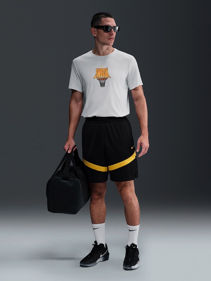 Nike Dri-FIT Grey Basketball T-shirt For Men