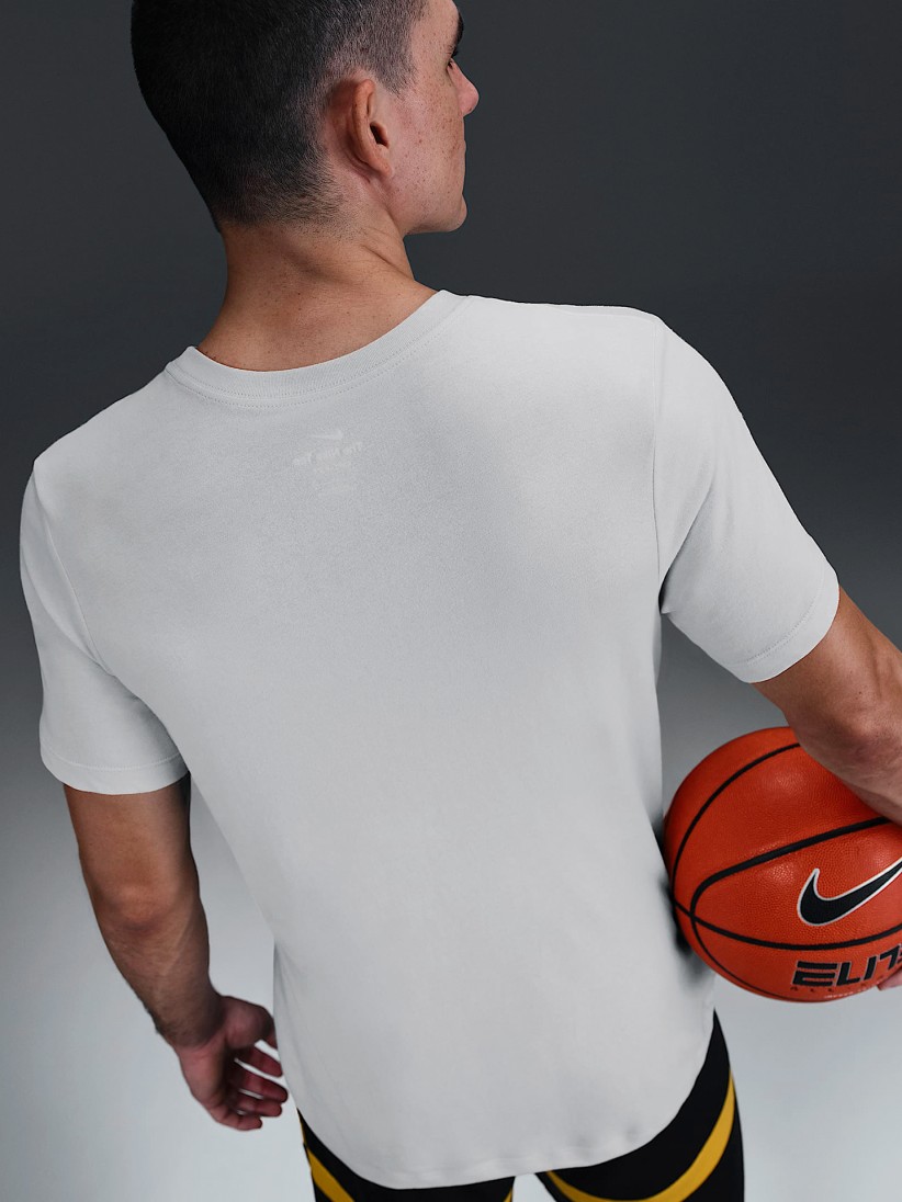 Nike Dri-FIT Grey Basketball T-shirt For Men