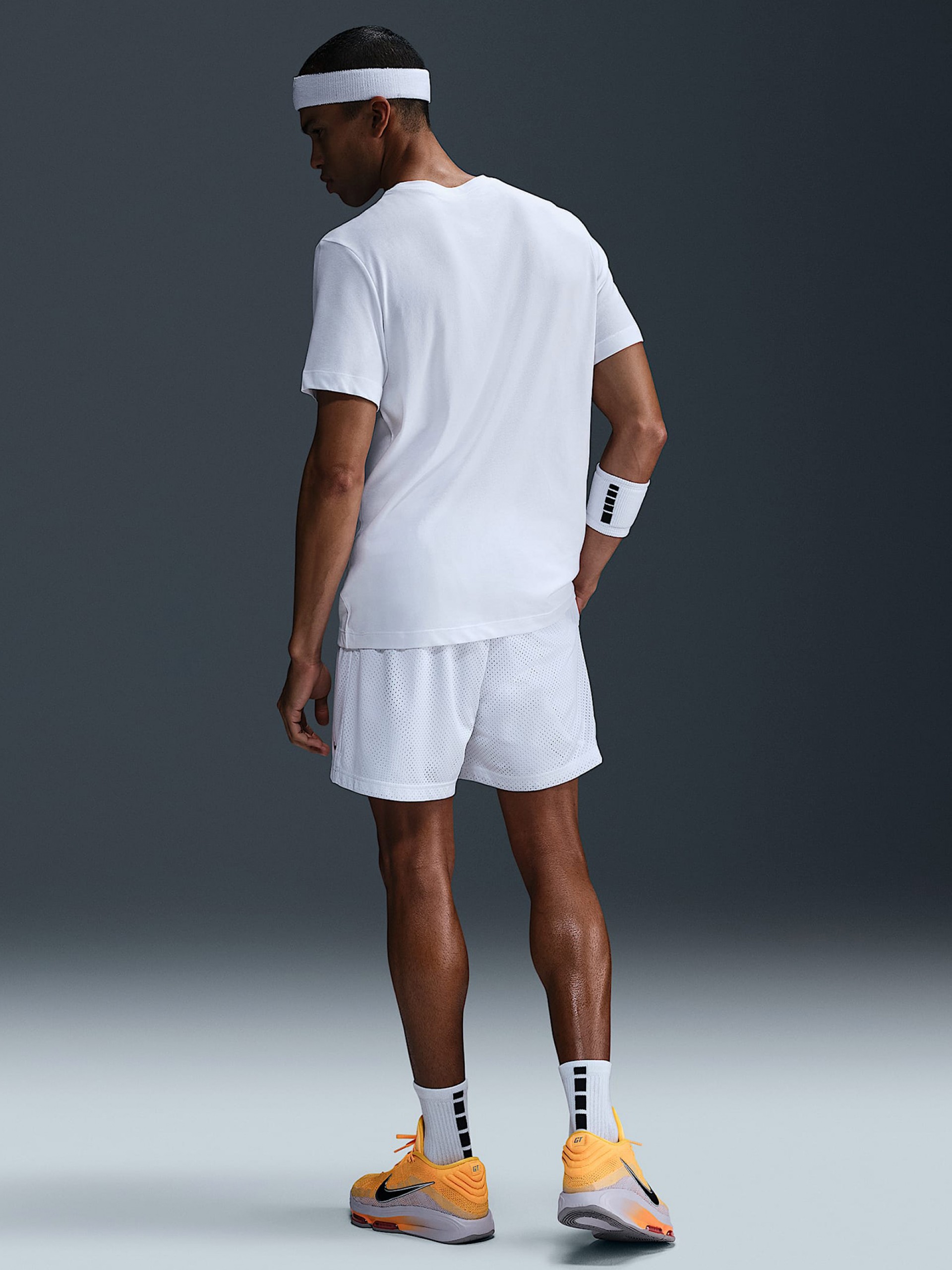 Nike Dri-FIT White Basketball T-shirt For Men