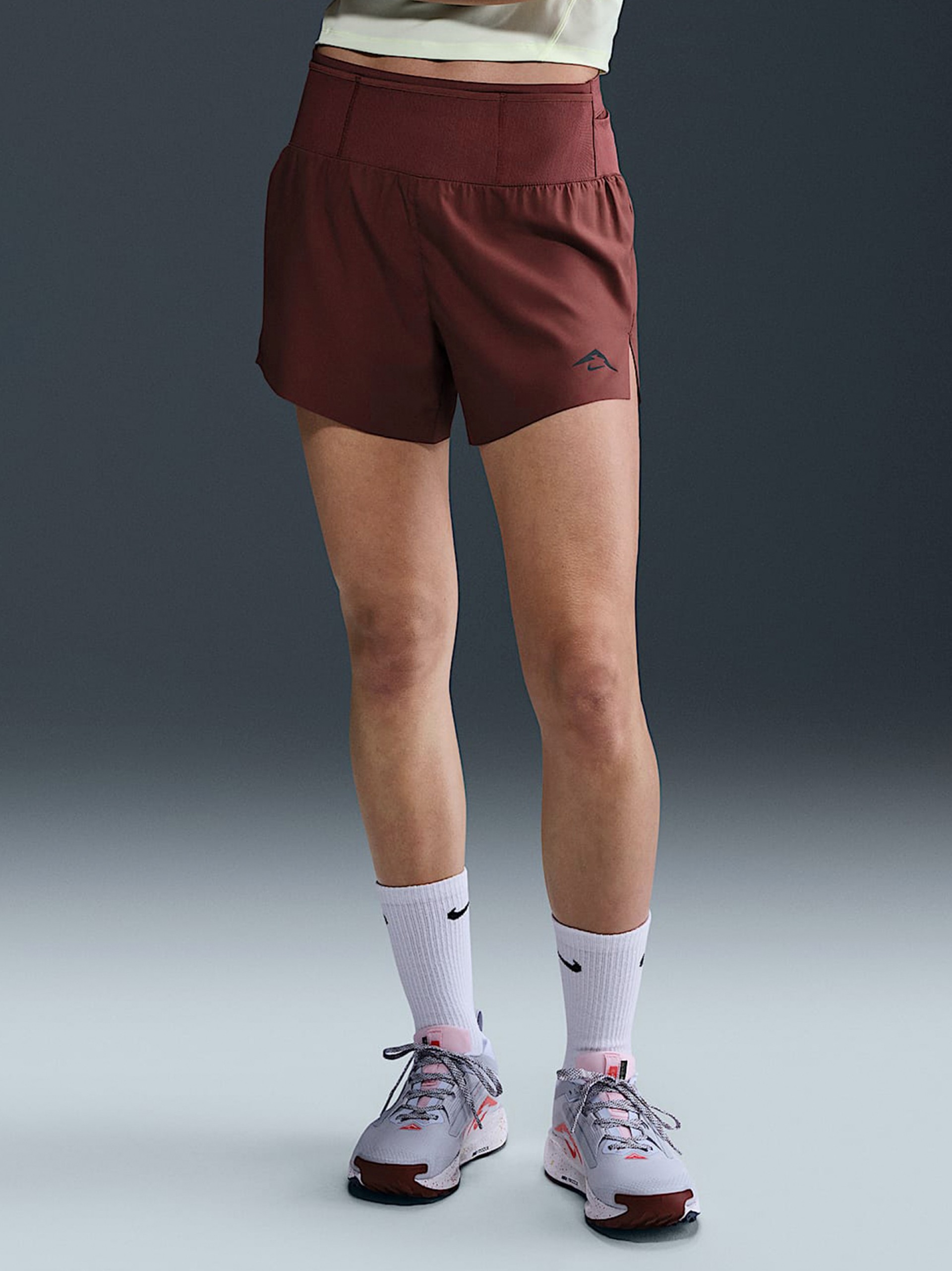 Nike Trail Dri-FIT Brown Trail Shorts For Women