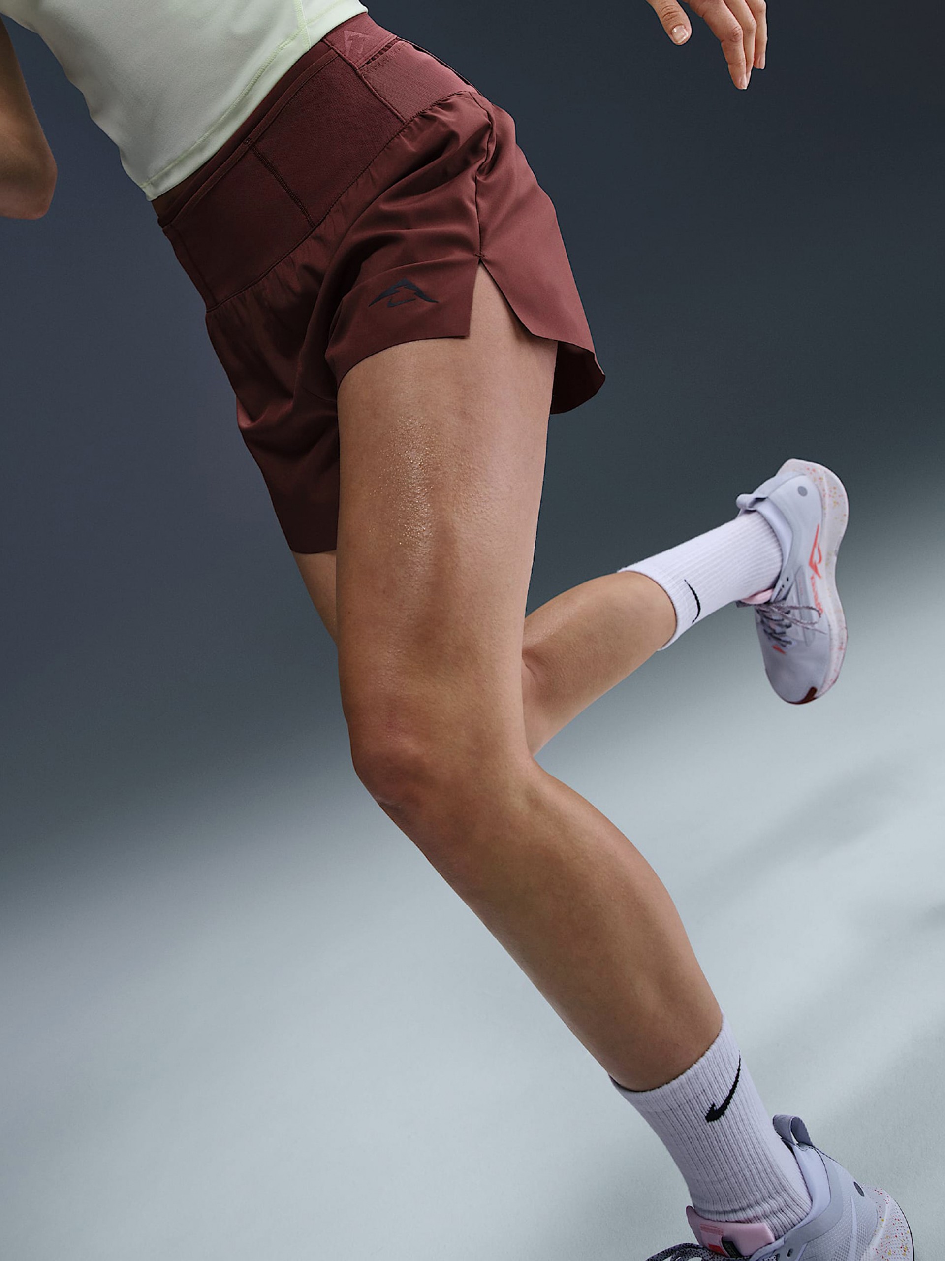 Nike Trail Dri-FIT Brown Trail Shorts For Women