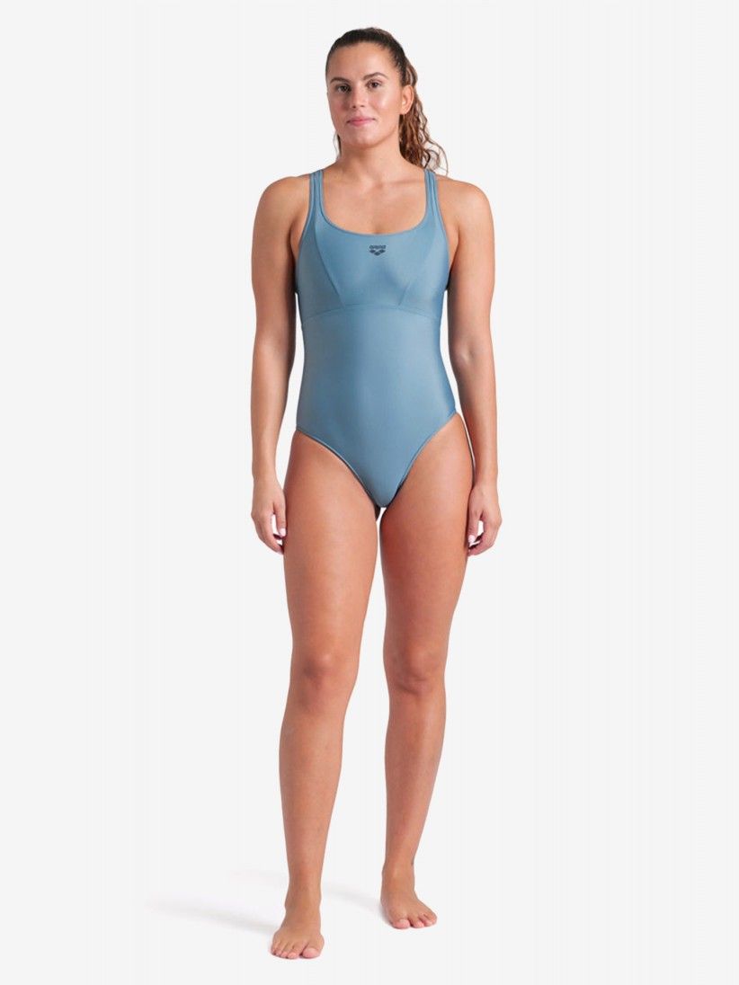 Fato de Banho Arena Control Pro Back Solid Azul Fato de Banho Arena Control Pro Back Solid Azul