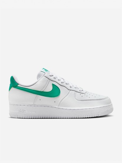 Zapatillas Nike Air Force 1 07 Next Nature Blancas y Verdes Para Mujer
