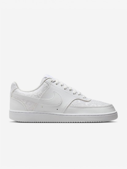 Nike Court Vision Low White Sneakers For Women