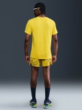 Camiseta de Trail Nike Dri-FIT Amarilla Para Hombre