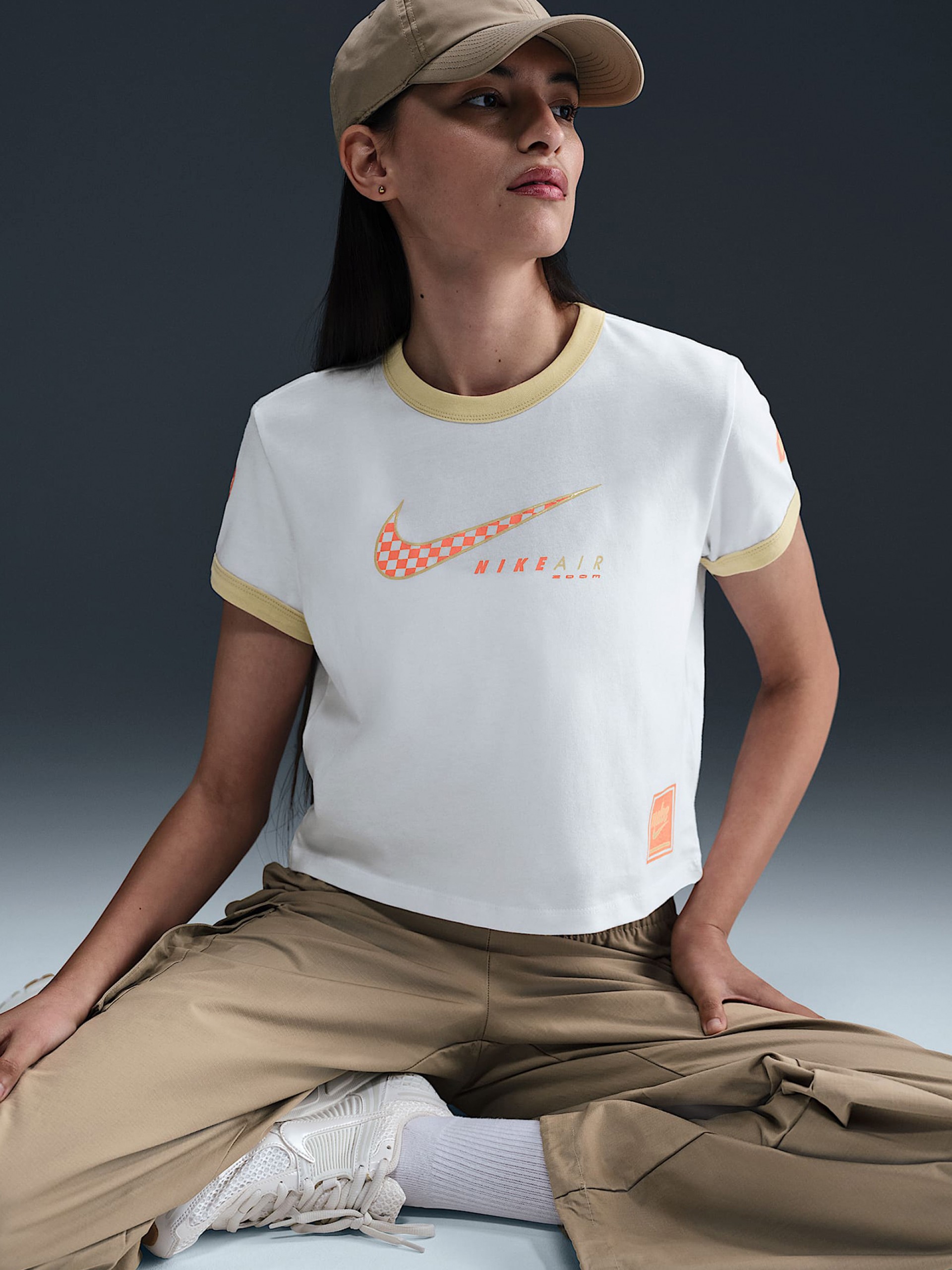 Nike Sportswear Club White T-shirt For Women