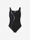 Fato de Banho Arena Ginevra Wing Back Preto