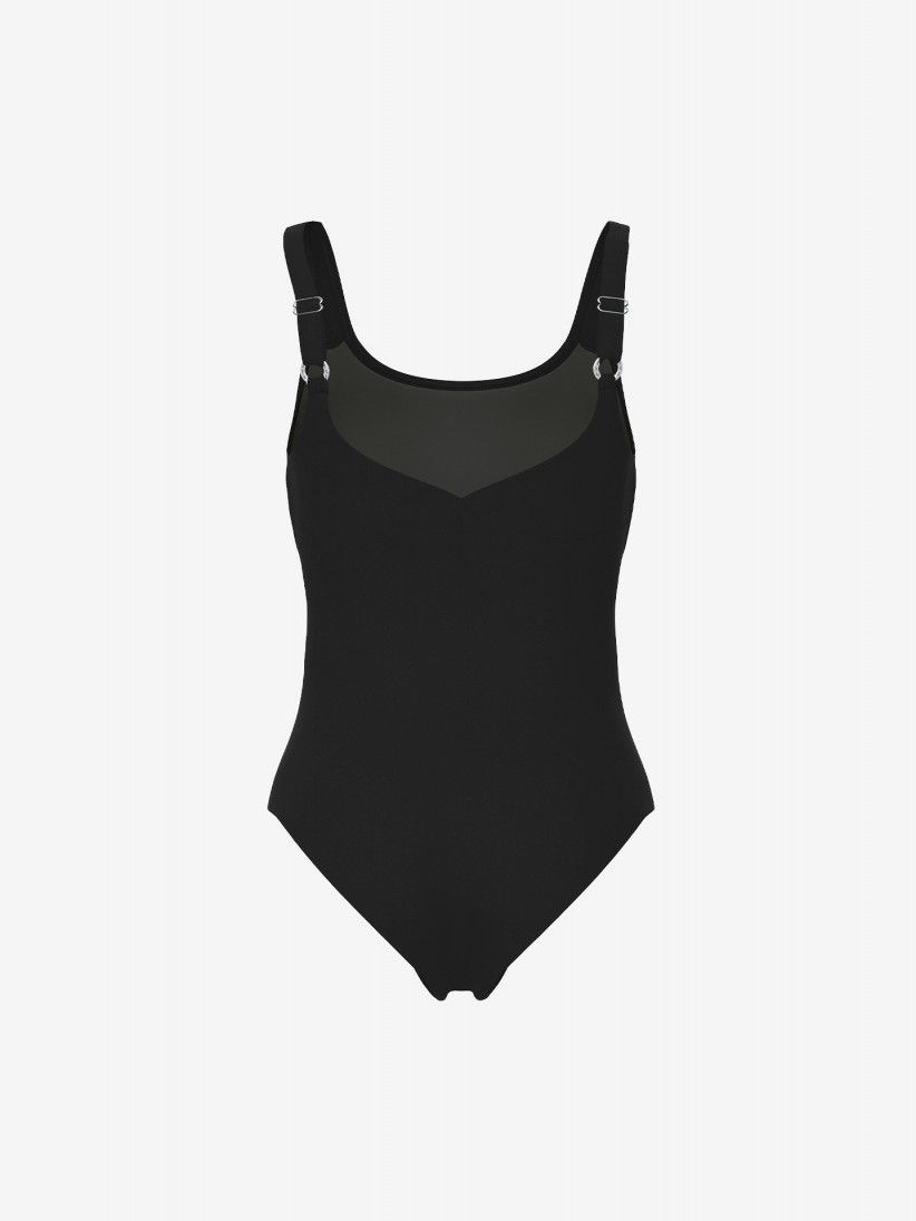 Fato de Banho Arena Ginevra Wing Back Preto