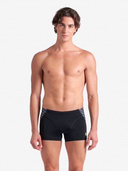 Cales de Natao Arena Monogram New Pretos e Cinzentos