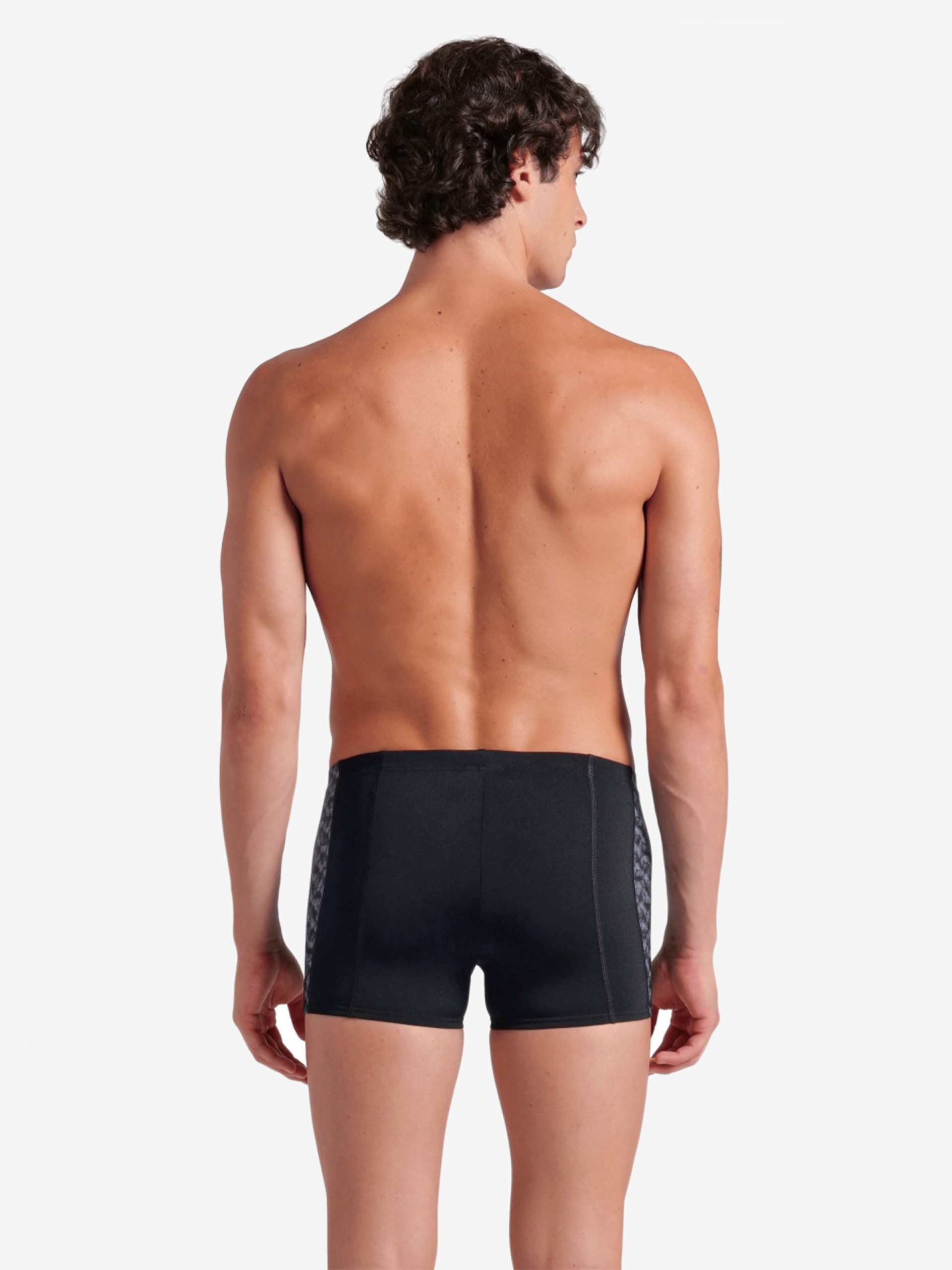 Calções de Natação Arena Monogram New Pretos e Cinzentos