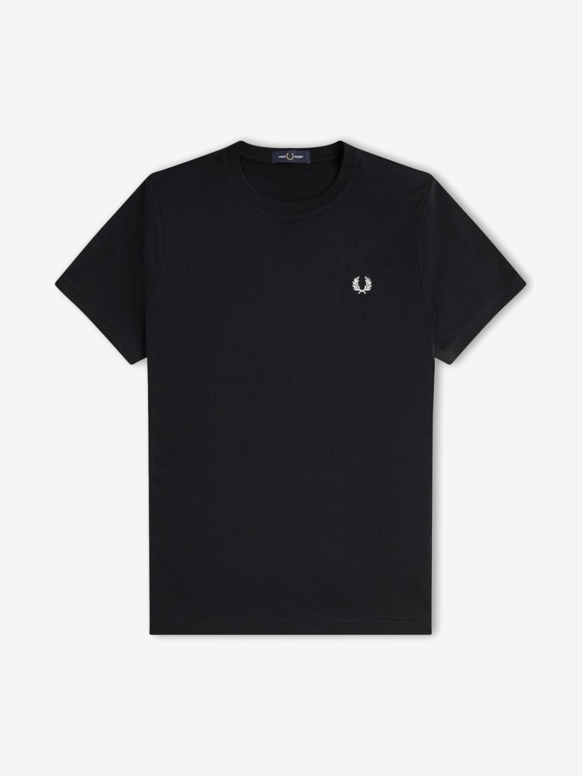 Camiseta Fred Perry Tennis Graphic Negra