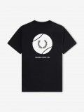 Camiseta Fred Perry Tennis Graphic Negra