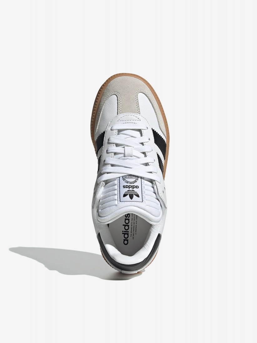 Sapatilhas Adidas Samba XLG J Brancas e Pretas