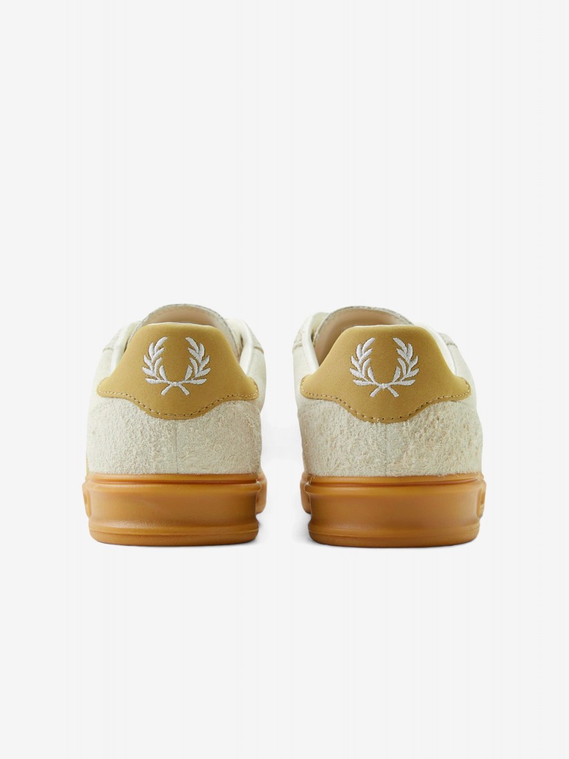 Zapatillas Fred Perry De Gamuza Beige y Camel