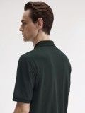 Fred Perry Chenille Tape Green Polo Shirt