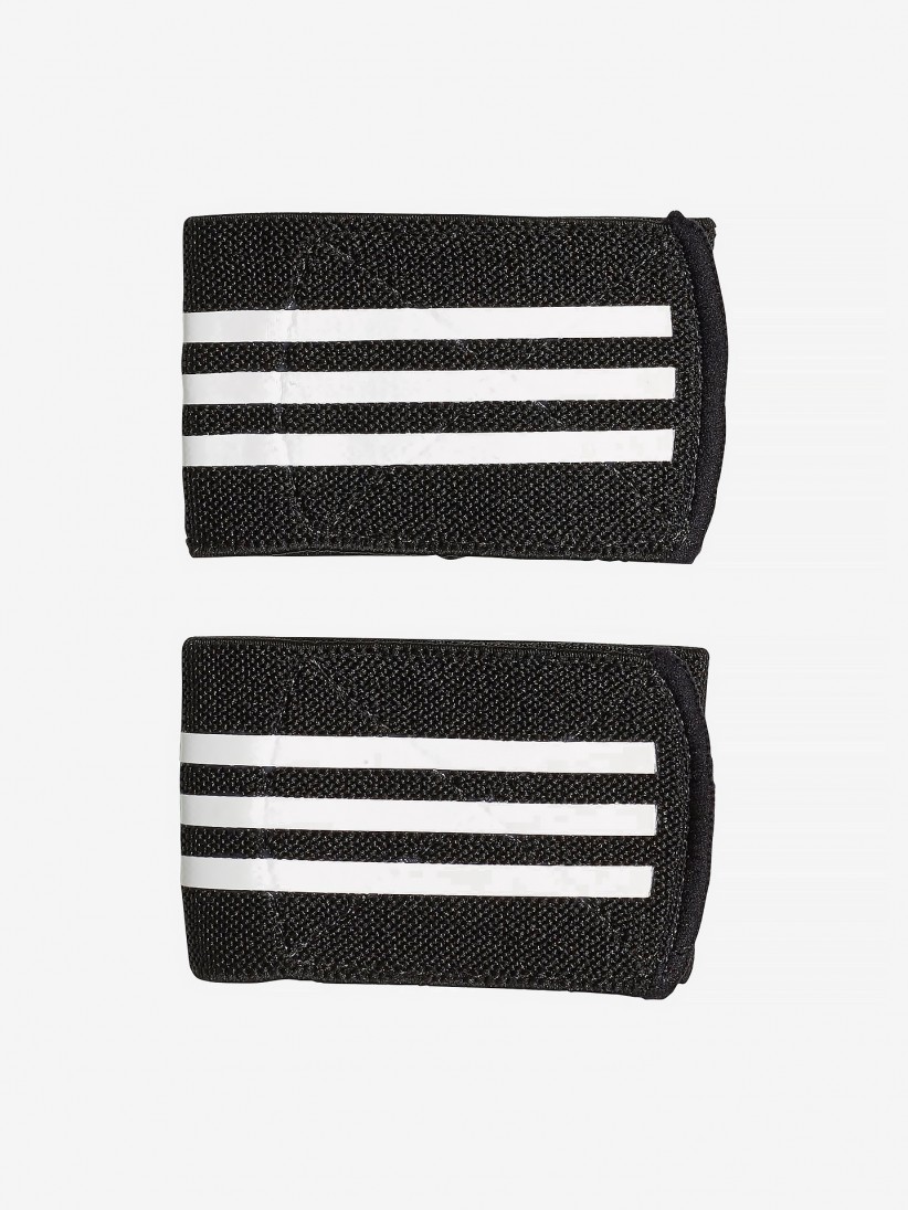 Bandas Elsticas Adidas Pretas Para Fixao de Caneleiras