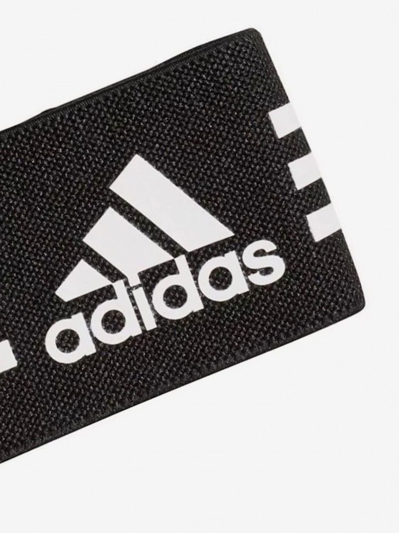 Bandas Elsticas Adidas Pretas Para Fixao de Caneleiras