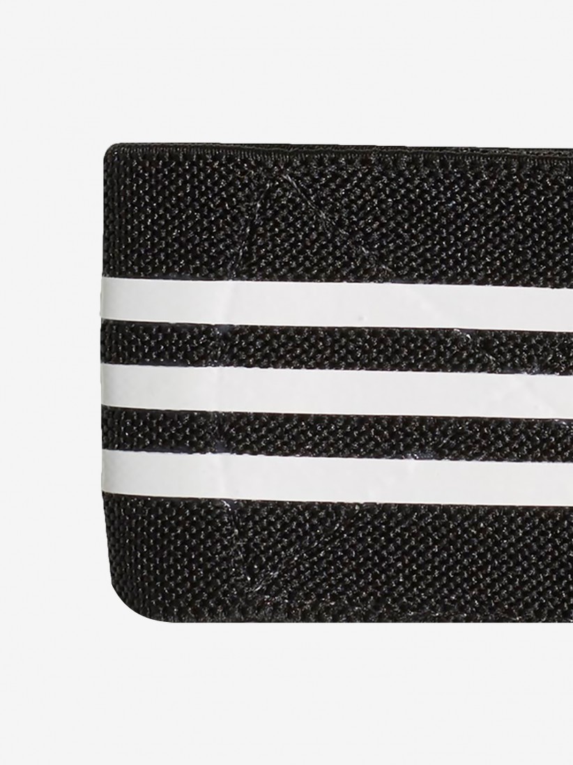 Bandas Elsticas Adidas Pretas Para Fixao de Caneleiras