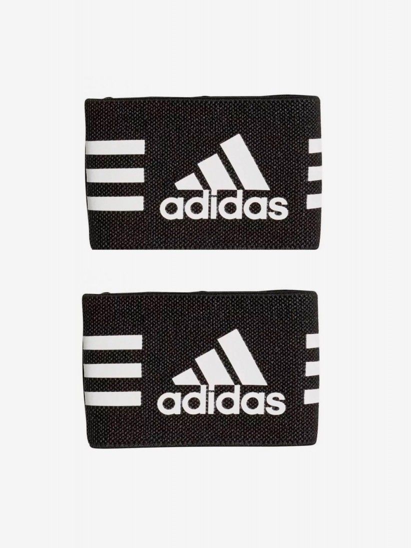 Bandas Elsticas Adidas Pretas Para Fixao de Caneleiras