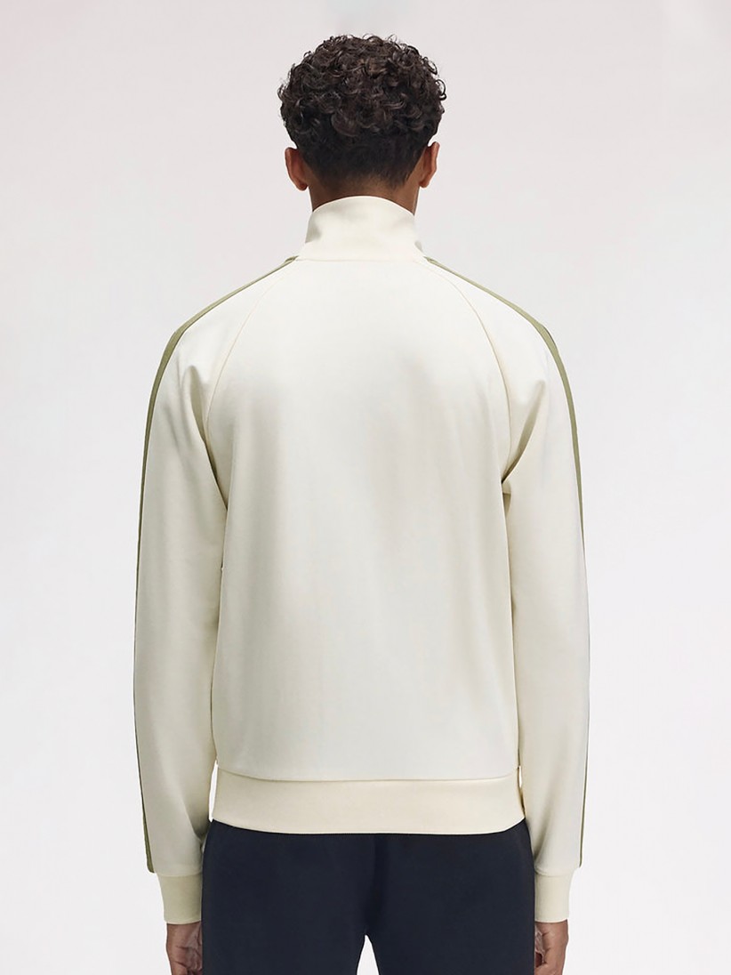 Chaqueta Fred Perry Two Colour Tape Track Beige