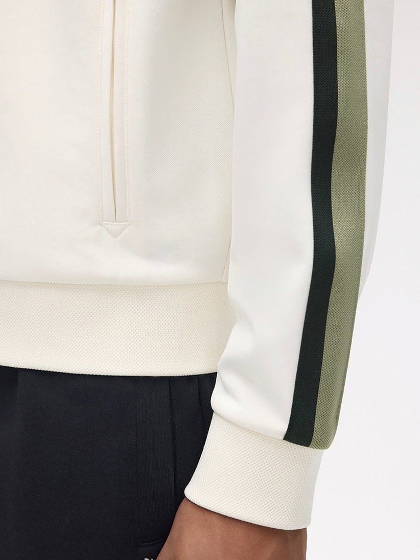 Chaqueta Fred Perry Two Colour Tape Track Beige