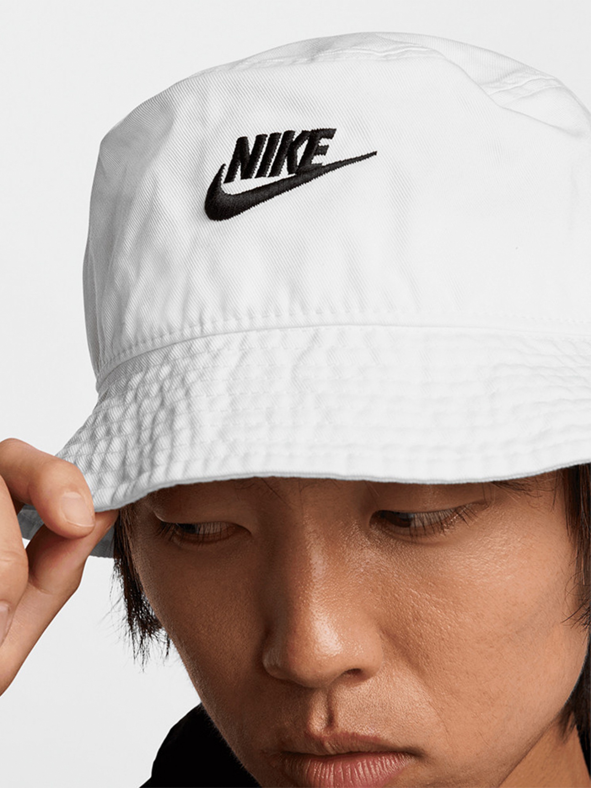 Sombrero Nike Apex Futura Blanco Con Efecto Lavado