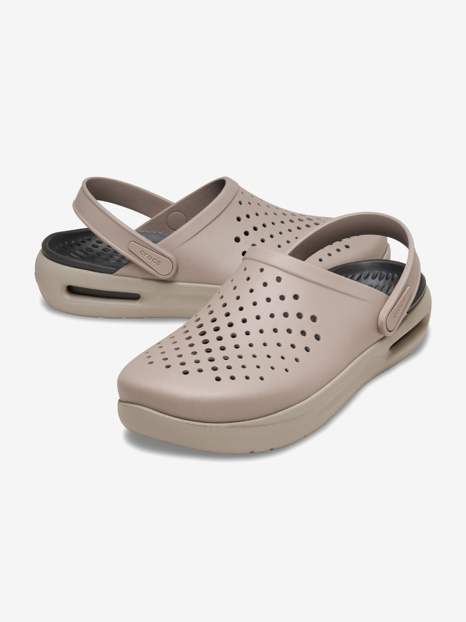 Sandálias Crocs Clog InMotion Bege