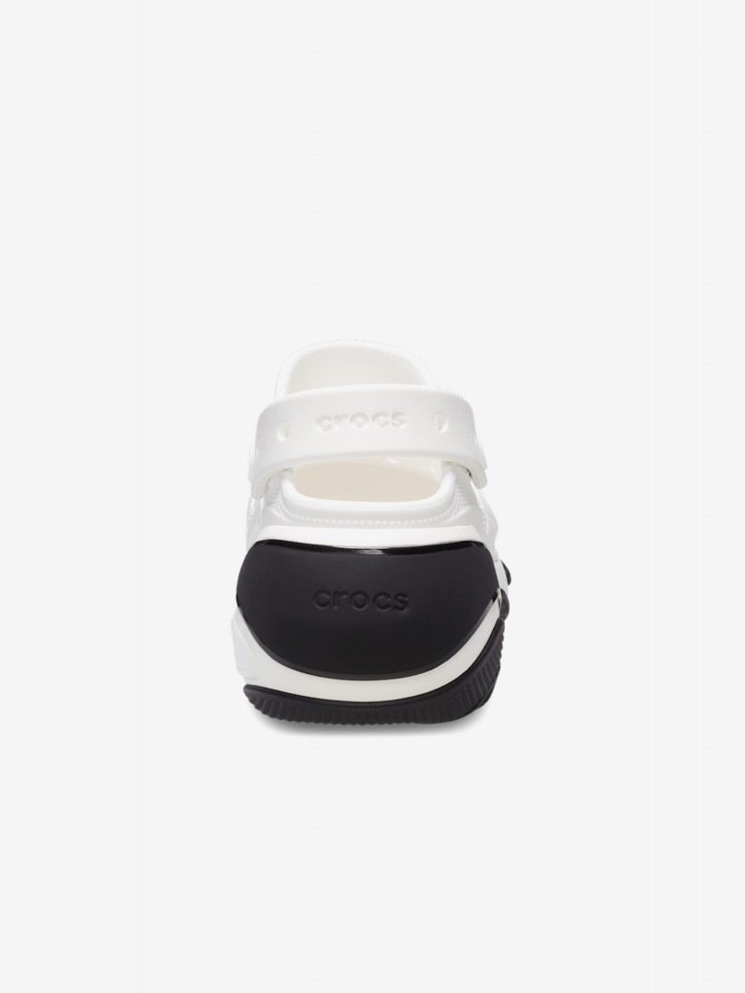 Sandlias Crocs Clog Bubble Crush Brancas