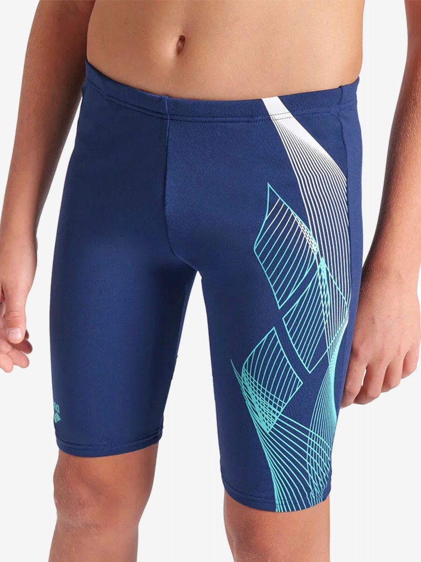 Cales de Natao Arena Jammer Sea Water Kids Azuis