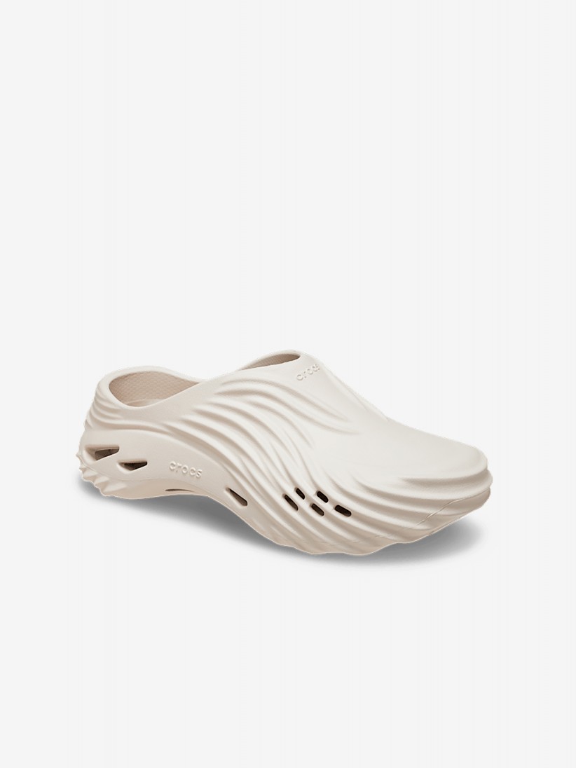 Chinelos Crocs Echo Wave Bege