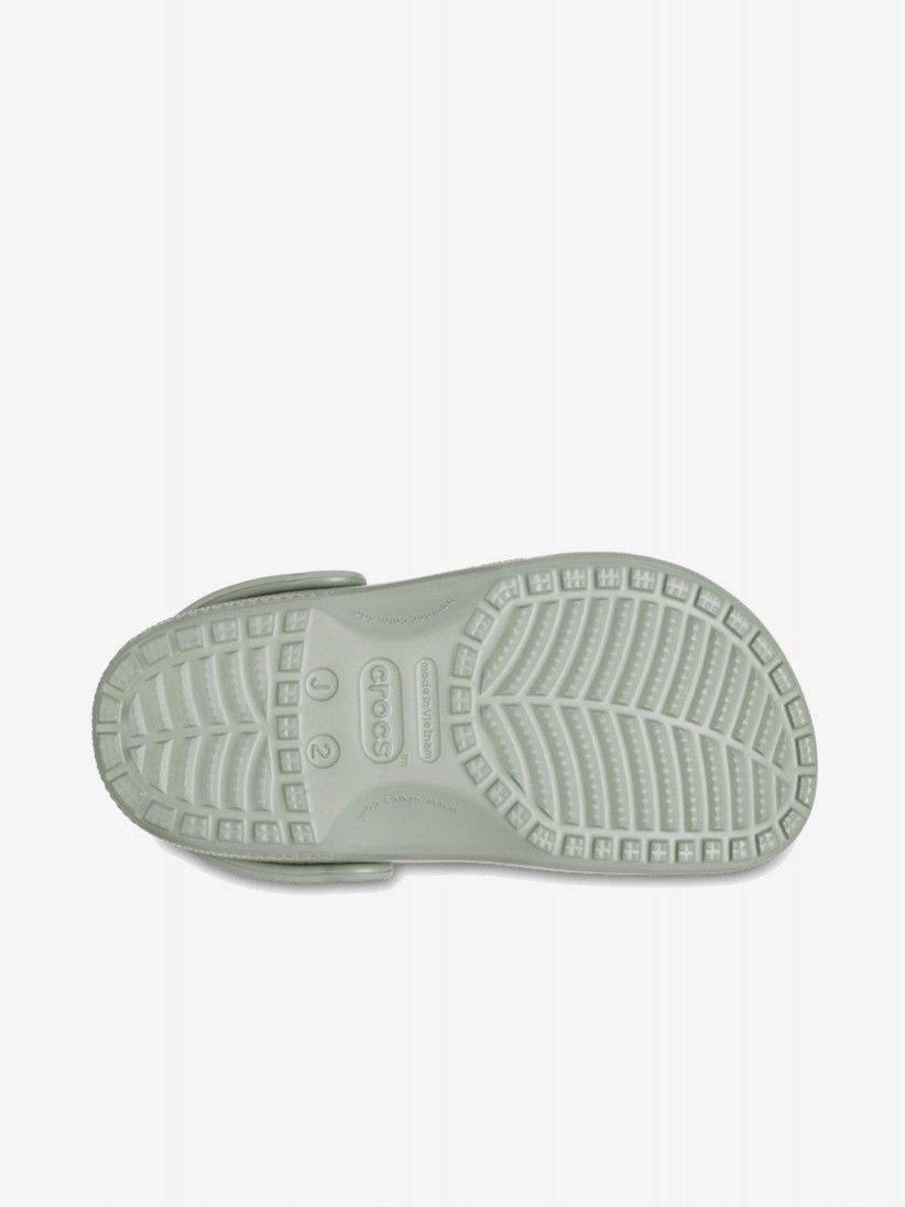 Sandlias Crocs Classic Kids Verdes