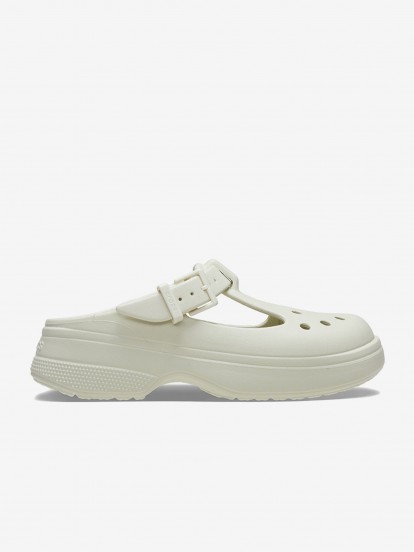 Chinelos Crocs Classic Mary Jane Bege