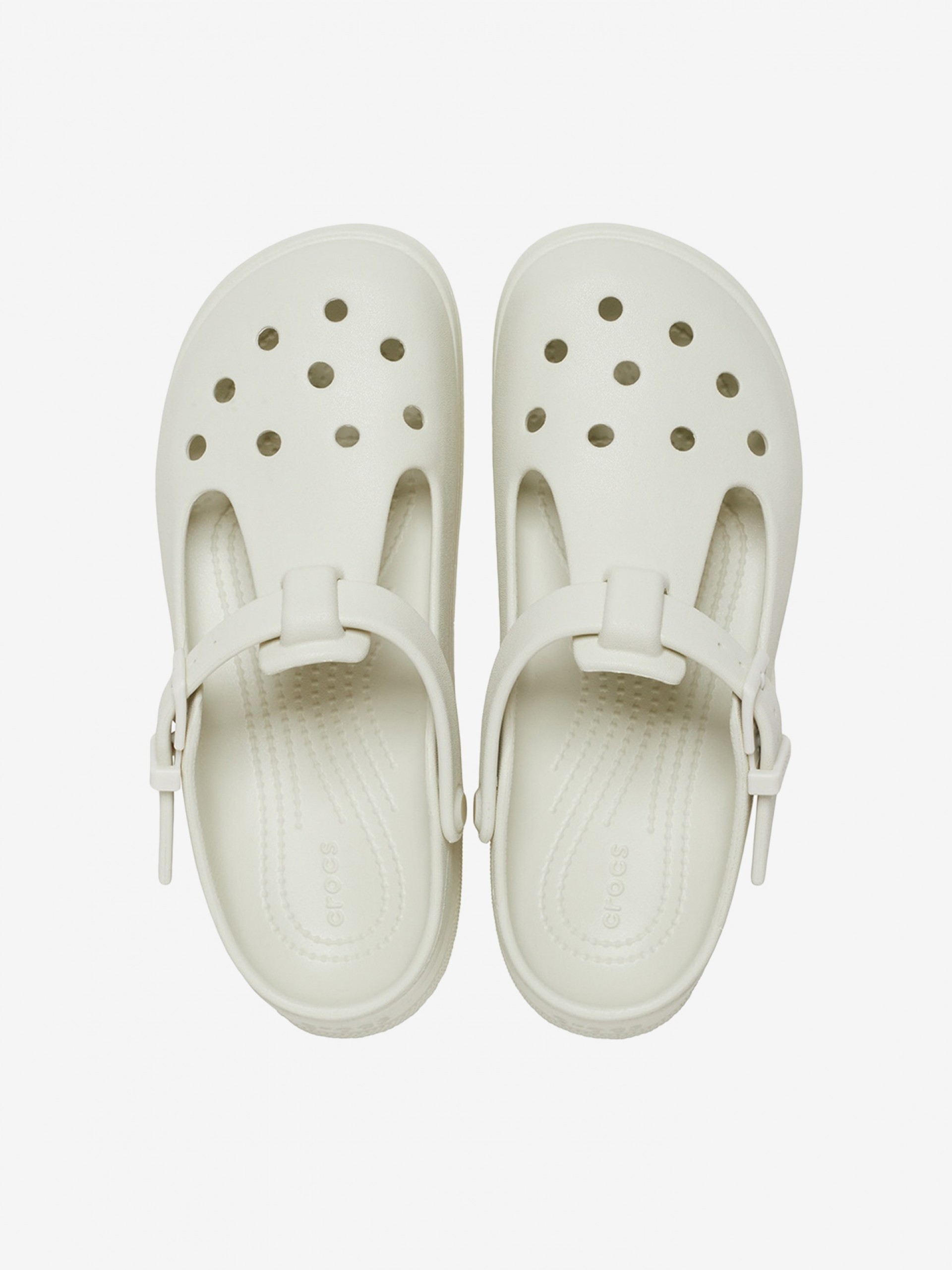 Chanclas Crocs Classic Mary Jane Beige