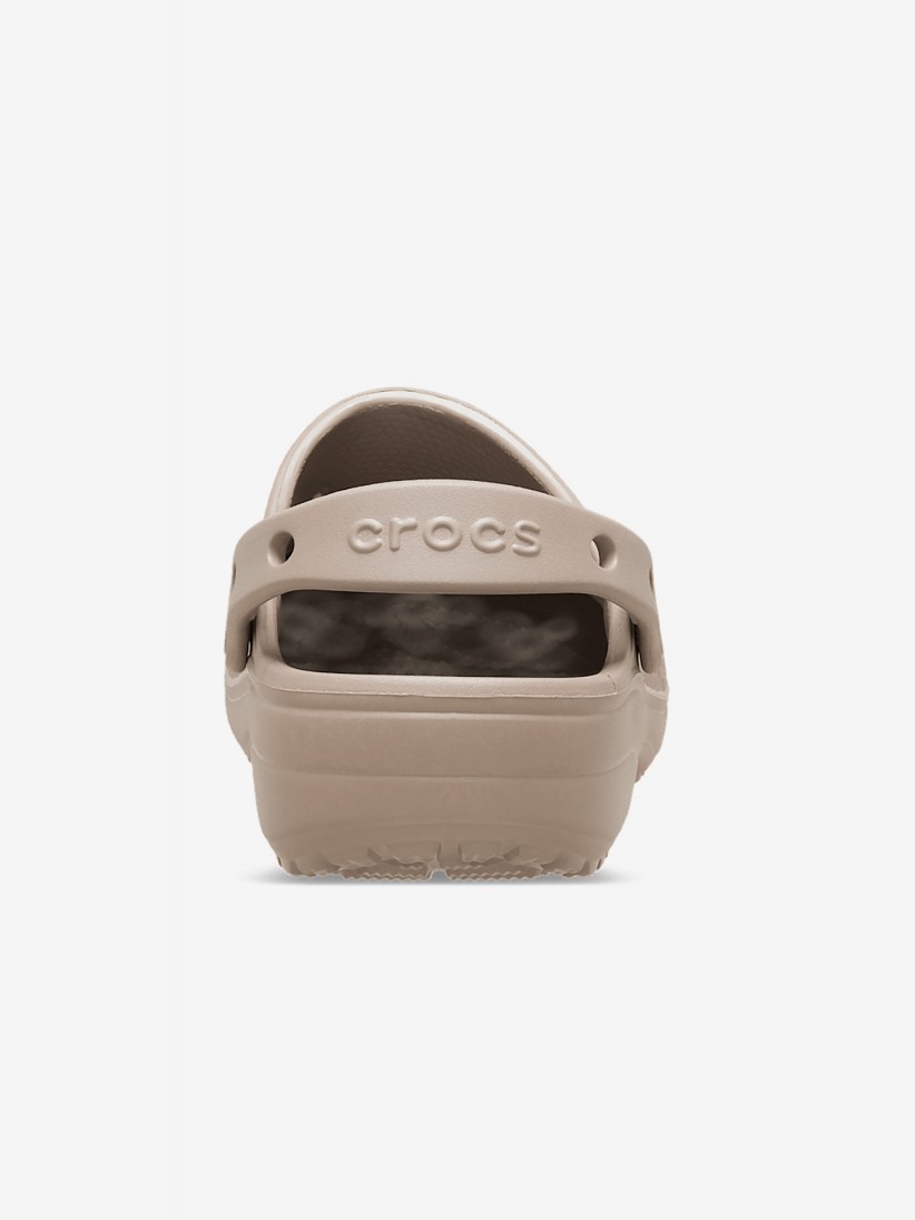 Sandlias Crocs Classic Floral Cut Out Bege
