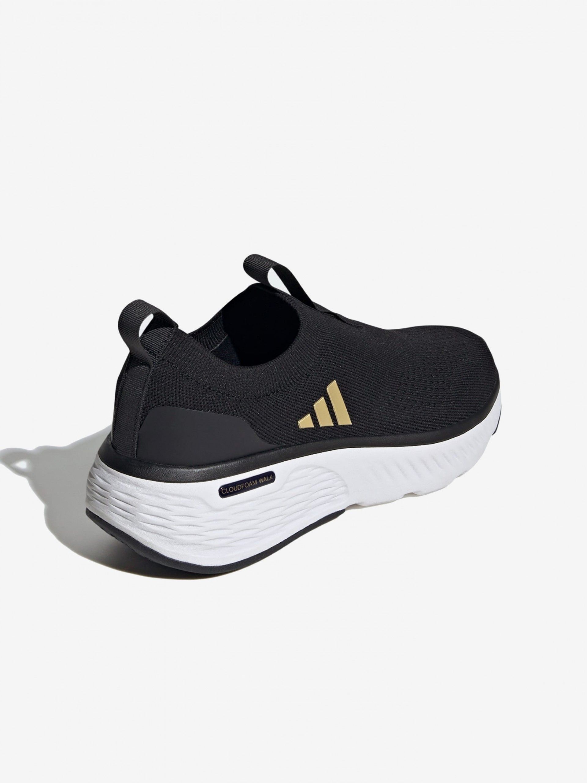 Zapatillas Adidas Cloudfoam Go Sock W Negras y Doradas