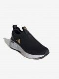 Zapatillas Adidas Cloudfoam Go Sock W Negras y Doradas