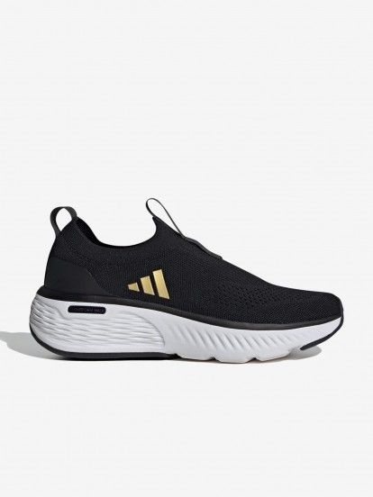 Zapatillas Adidas Cloudfoam Go Sock W Negras y Doradas