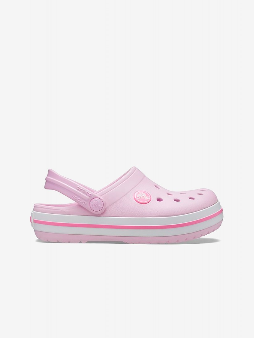 Sandlias Crocs Crocband C Kids Rosa