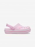 Sandlias Crocs Crocband C Kids Rosa