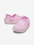 Sandlias Crocs Crocband C Kids Rosa